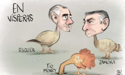 Cartón de Qucho Moreno sobre los cambios en Gabinete de Pablo Lemus
