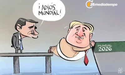 Cartón de Qucho Monero sobre el Piojo