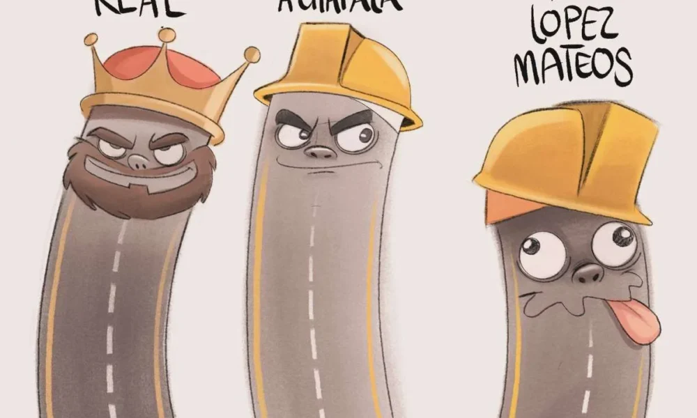 Cartón de Qucho sobre las avenidas de la ZMG