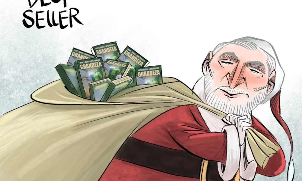 Qucho Monero dedica su cartón a Adán Augusto