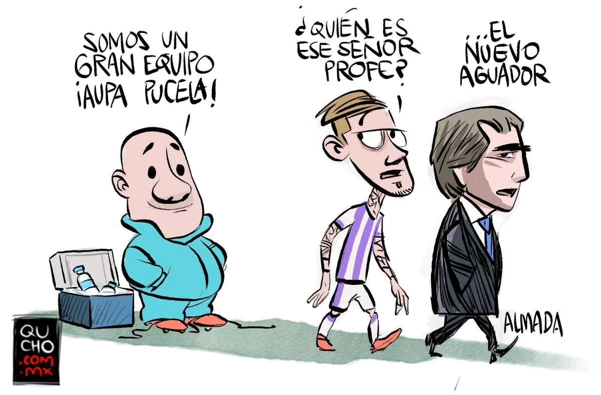 Qucho Monero dedica su cartón a la nueva etapa de Enrique Alfaro