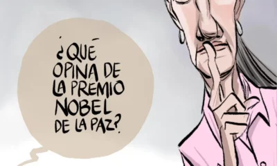 Cartón de Qucho sobre la presidenta Claudia Sheinbaum