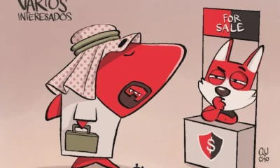 Qucho Monero dedica su cartón a la venta del Atlas