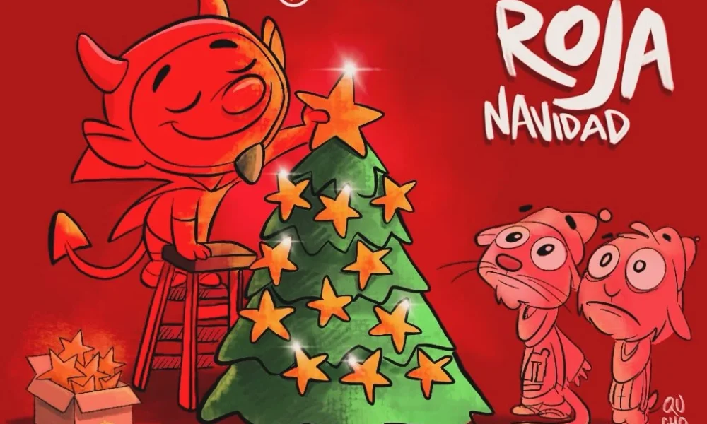 Cartón de Qucho sobre el Toluca