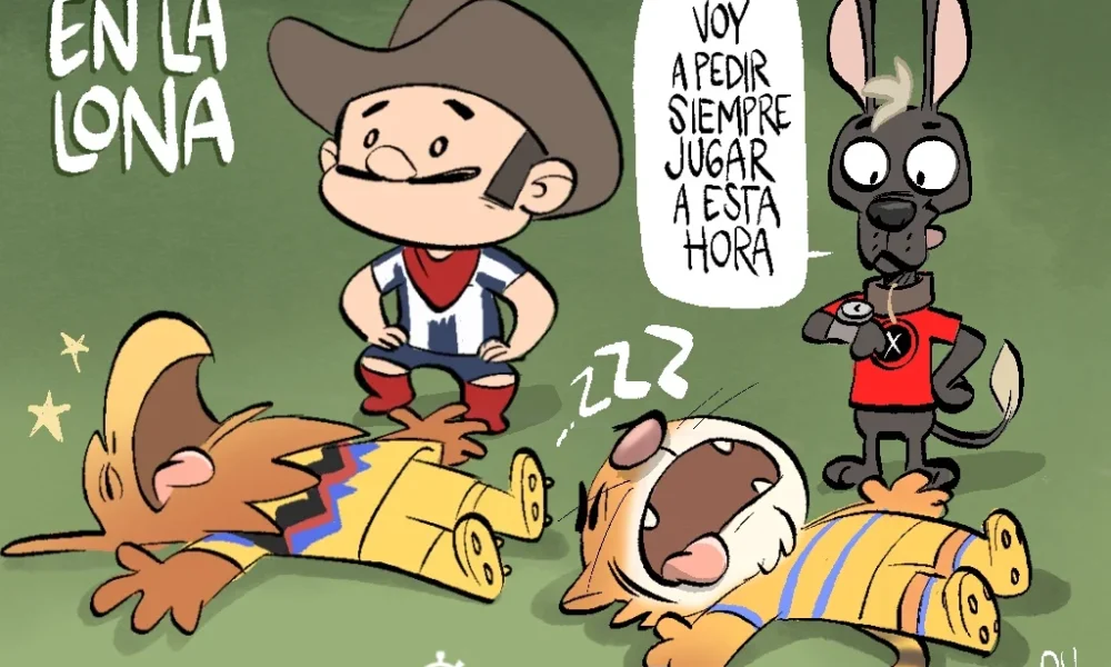 Cartón de Qucho sobre los triunfos en los cuartos de final