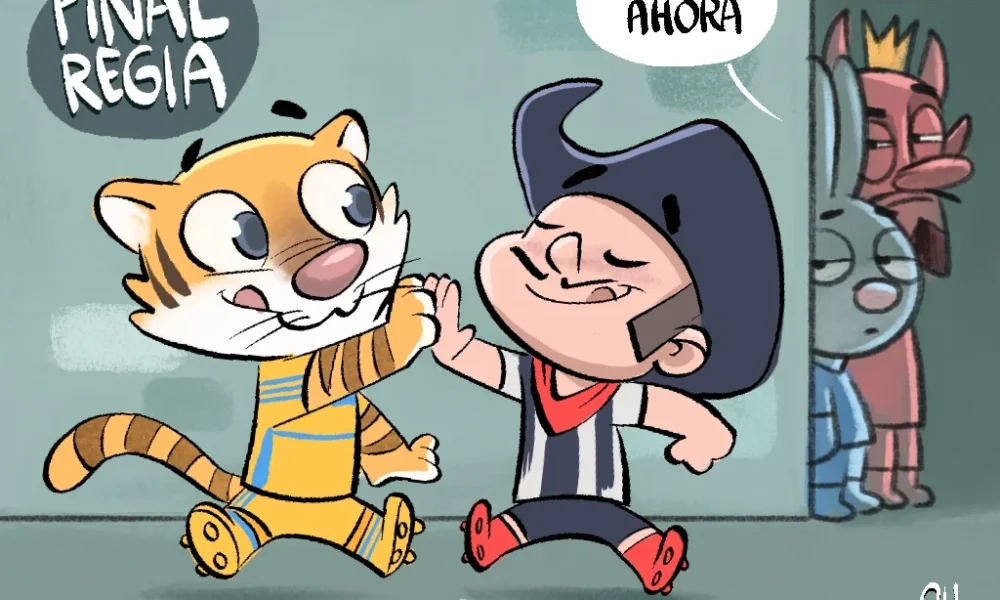 Qucho Monero dedica su cartón a la posible final regia