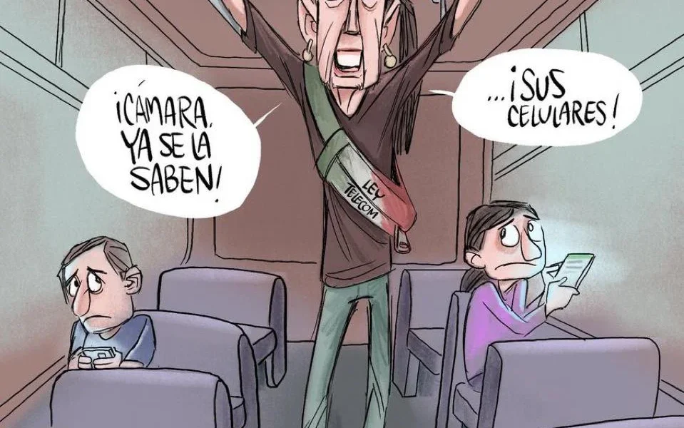 Cartón de Qucho sobre la Presidenta Claudia Sheinbaum
