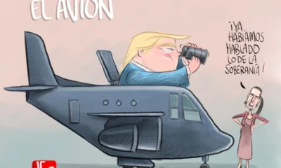 Cartón de Qucho Monero sobre la Presidenta Claudia Sheinbaum