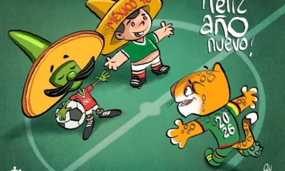 Cartón de Qucho Monero sobre el año 2026