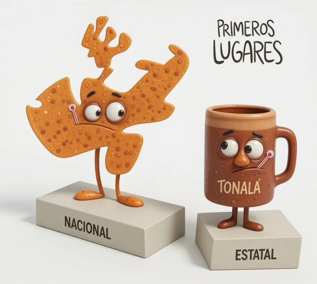 Cartón de Qucho sobre el sarampión