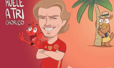 Cartón de Qucho sobre el Toluca