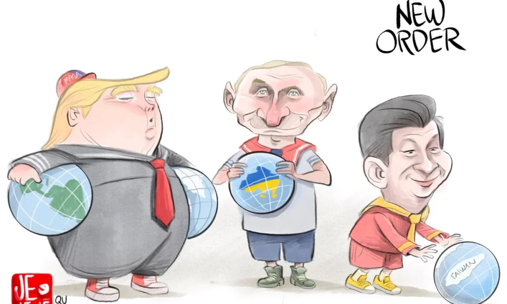 Cartón de Qucho Monero dedicado a Donald Trump