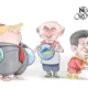 Cartón de Qucho Monero dedicado a Donald Trump