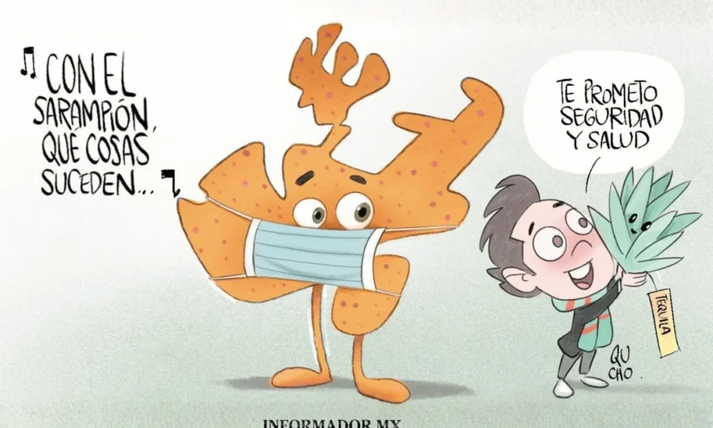 Cartón de Qucho sobre Lemus