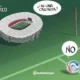 Cartón de Qucho sobre el Estadio Jalisco