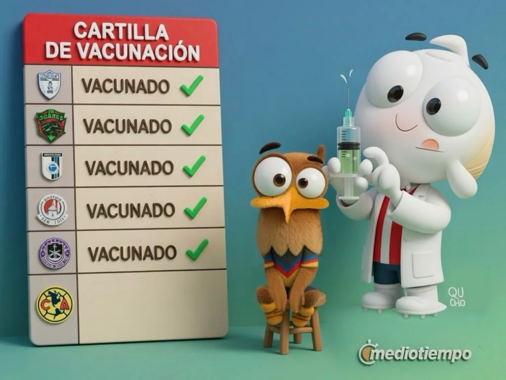 Cartón de Qucho sobre las Chivas