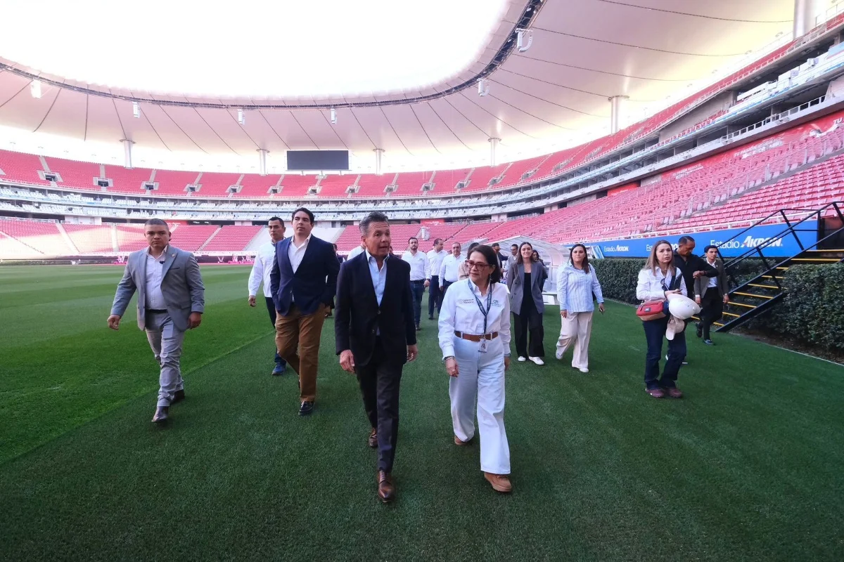 Jalisco y CFE supervisan trabajos e infraestructura eléctrica en Estadio Guadalajara