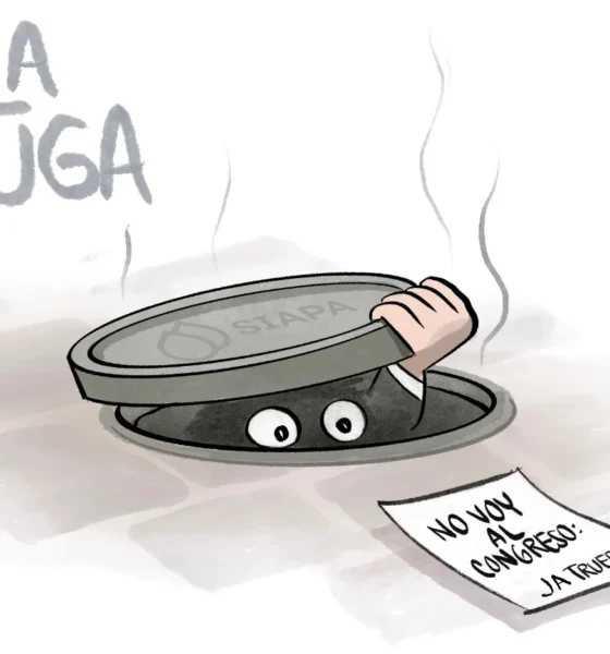 Cartón de Qucho sobre el Siapa