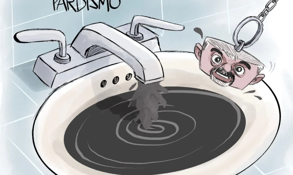 Cartón de Qucho Monero sobre el Siapa