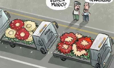 Cartón de Qucho dedica su cartón sobre la muerte de El Mencho
