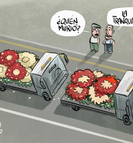 Cartón de Qucho dedica su cartón sobre la muerte de El Mencho