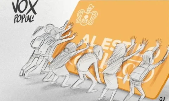 Cartón de Qucho sobre la tarjeta única