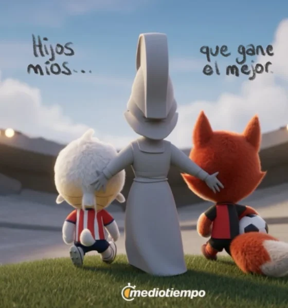 Cartón de Qucho sobre el Clásico Tapatío