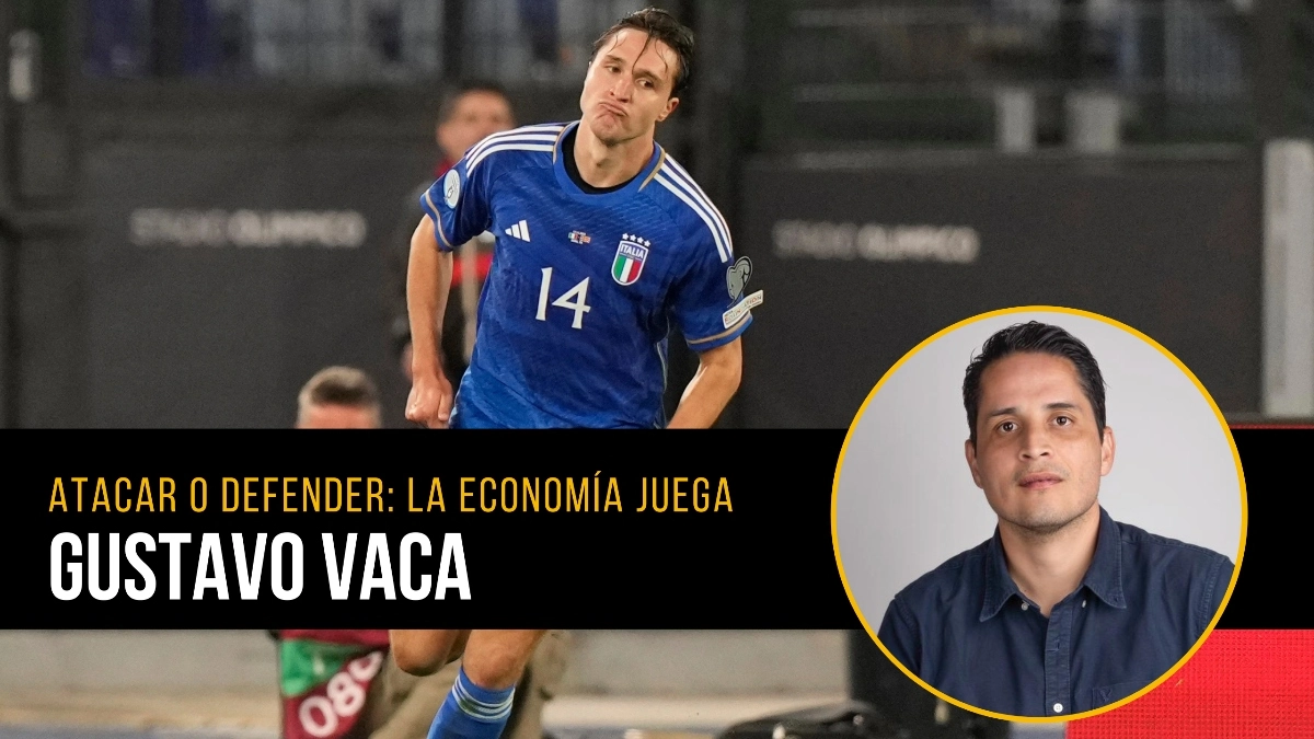 Columna de opinión de Gustavo Vaca, quien escribe de la economía en el futbol