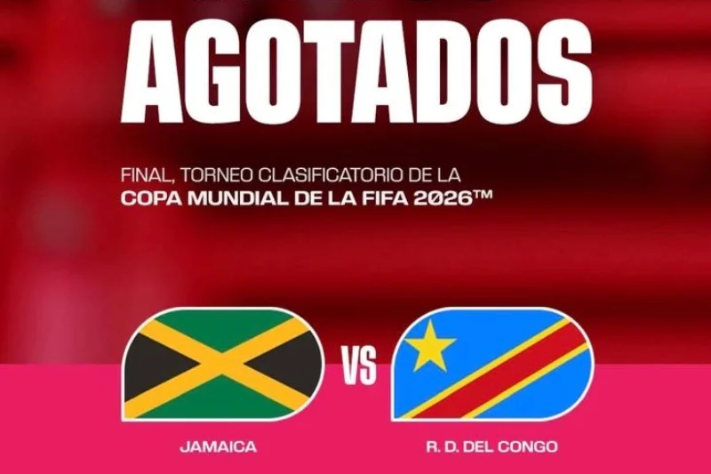 ¡Boletos agotados para la final del repechaje intercontinental!