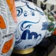 Balones mundialistas llenan de arte la ciudad
