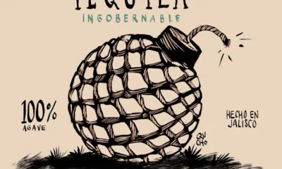 Cartón de Qucho Monero sobre el municipio de Tequila