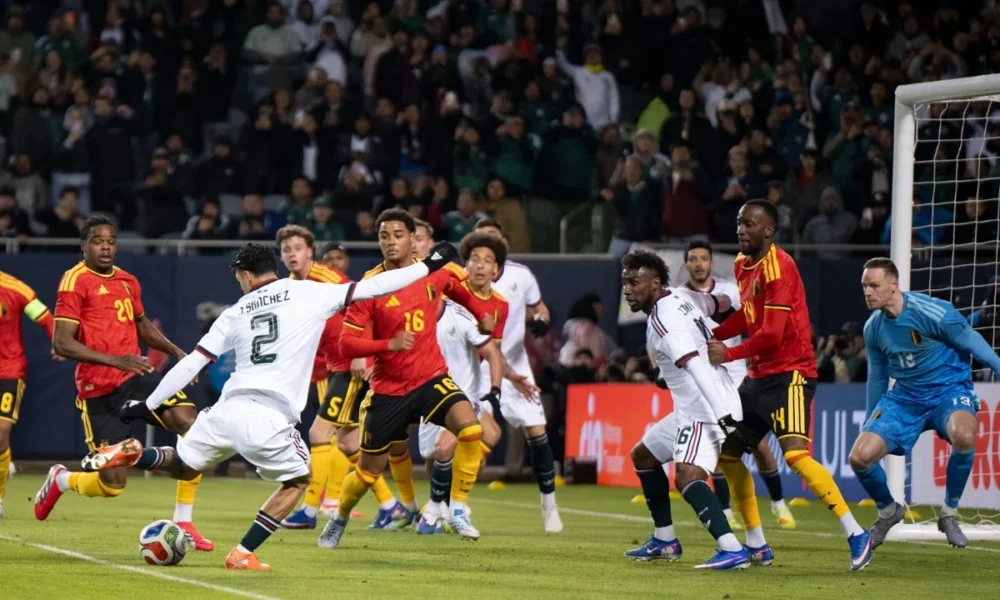 México empata con Bélgica en la última fecha FIFA