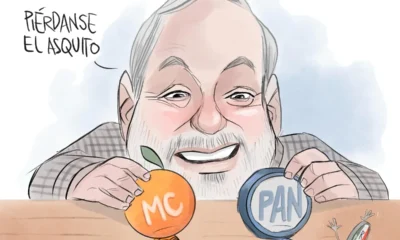 Cartón de Qucho sobre Emilio González
