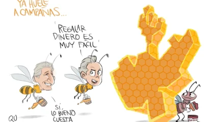 Cartón de Qucho sobre Pablo Lemus