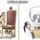 Cartón de Qucho sobre la presidenta Claudia Sheinbaum