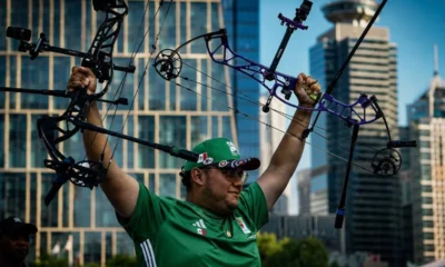 Mexicano Sebastián García se corona campeón en la Copa del Mundo de Tiro con Arco 
