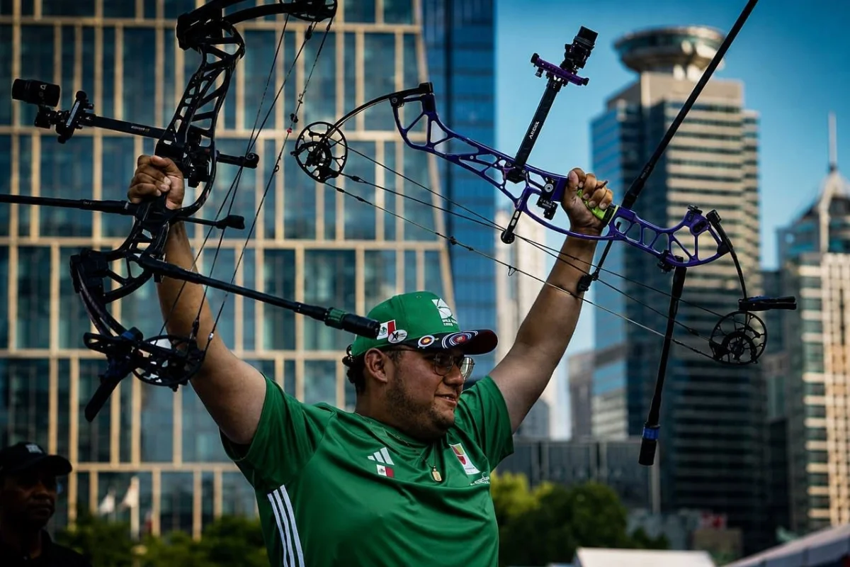Mexicano Sebastián García se corona campeón en la Copa del Mundo de Tiro con Arco 
