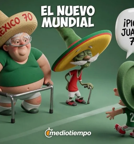 Cartón de Qucho sobre el Mundial