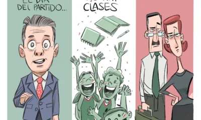 Cartón de Qucho Monero sobre la Selección Mexicana