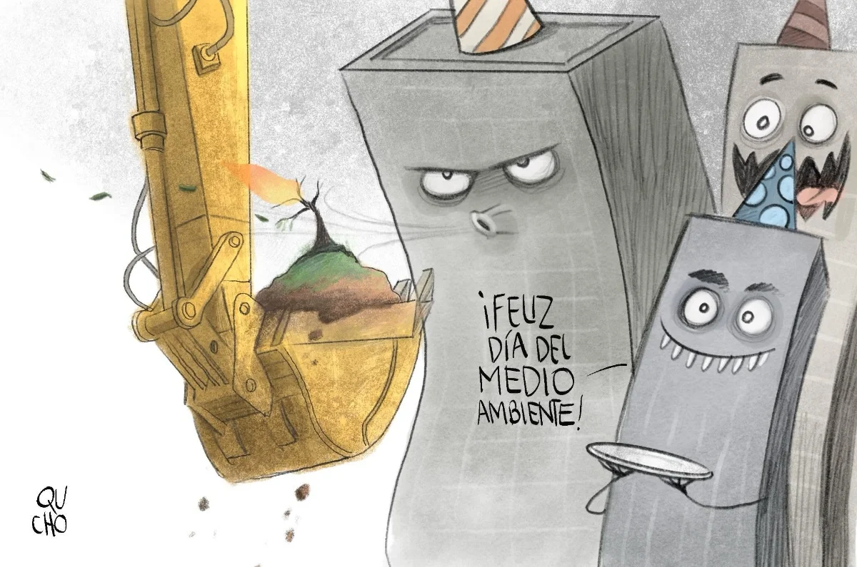 Qucho Monero dedica su cartón