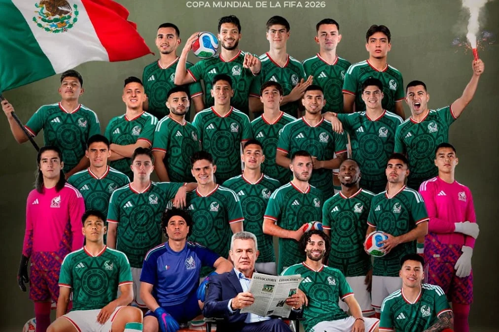 Javier Aguirre presenta la lista definitiva de México para el Mundial 2026