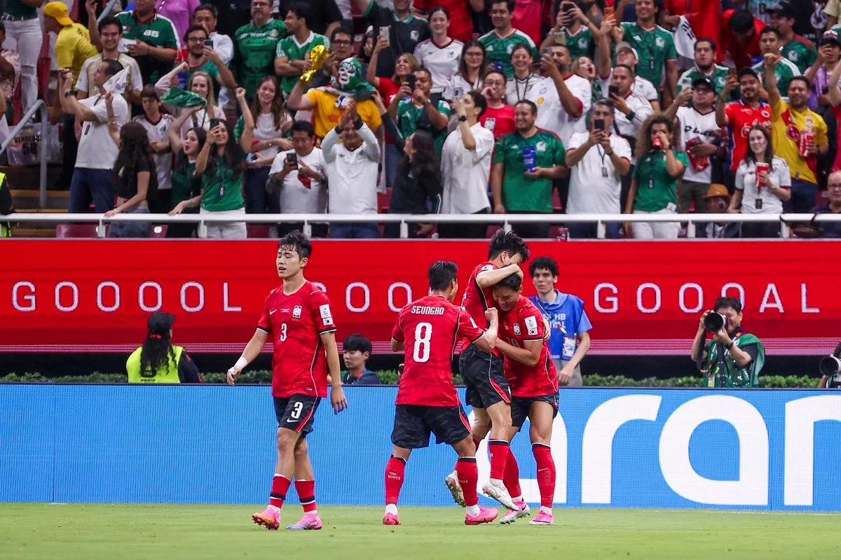 Corea del Sur conquista el Estadio Guadalajara con una vibrante remontada