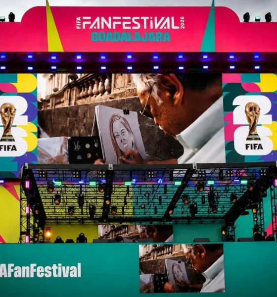 Inauguran FIFA Fan Fest sin recorrido ni acto protocolario