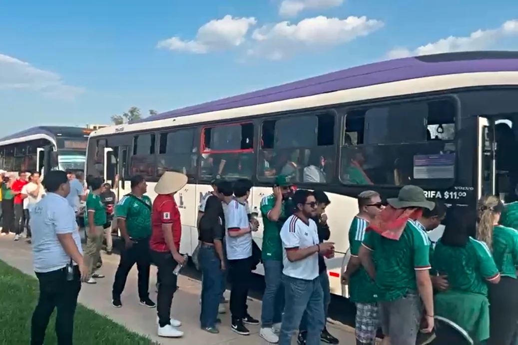 Movilizan transporte público en Guadalajara a más de 28 mil personas tras primer partido mundialista