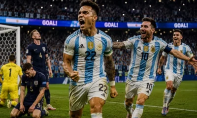 Argentina remonta una batalla épica ante Inglaterra y se cita con España en la final