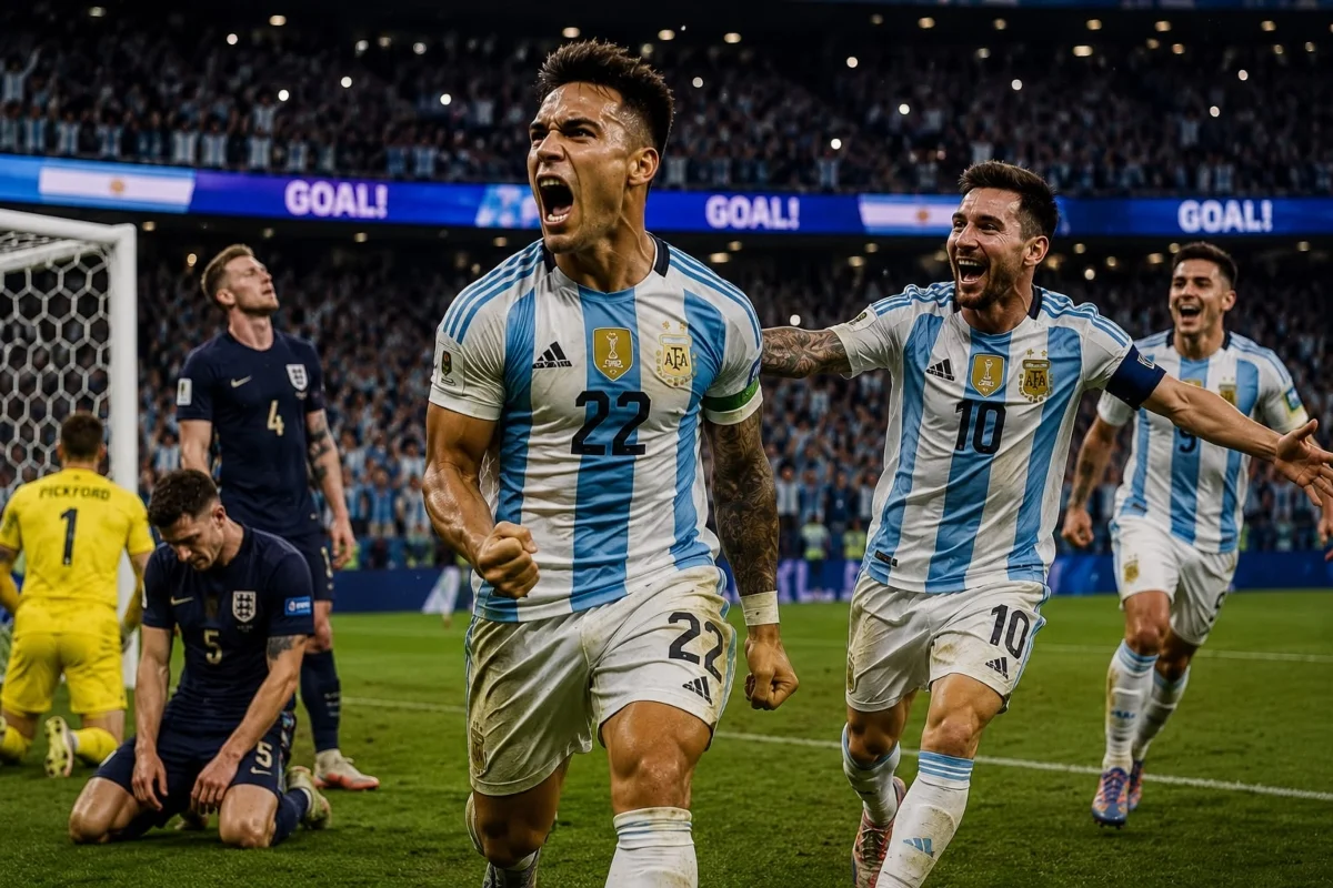 Argentina remonta una batalla épica ante Inglaterra y se cita con España en la final