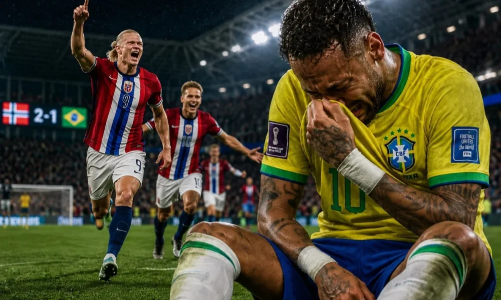 Noruega elimina a Brasil en una noche agónica
