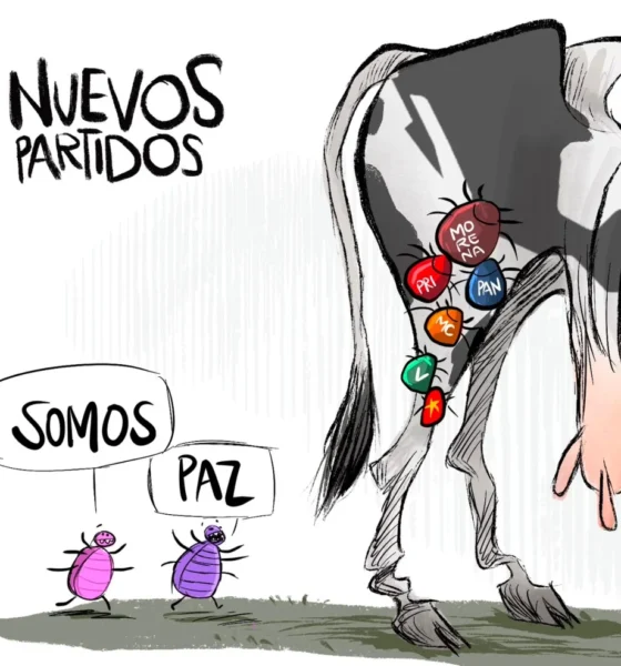 Cartón de Qucho sobre los nuevos partidos políticos