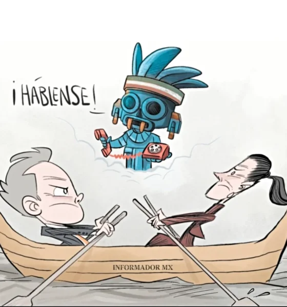 Cartón de Qucho sobre el reclamo de Lemus a la Federación