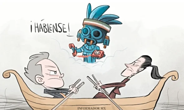 Cartón de Qucho sobre el reclamo de Lemus a la Federación